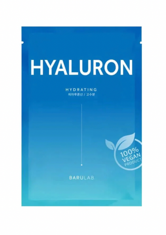 The clean vegan ,,HYALURON'' veido kaukė